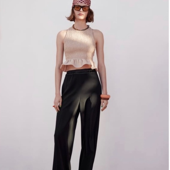 Zara smocked top size large - Picture 4 of 5